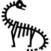 Dinosaur skeleton